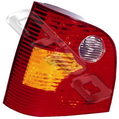 REAR LAMP - L/H - AMBER/RED - TO SUIT VW POLO MK5 2002-