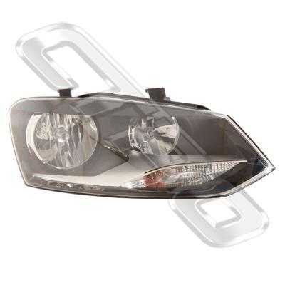HEADLAMP - R/H - TO SUIT VW POLO MK6 2009-